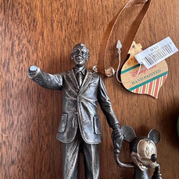 Disney Ornaments Walt Disney Mickey Statue and Green Minnie Mouse - READ DESC. - Picture 3 of 7